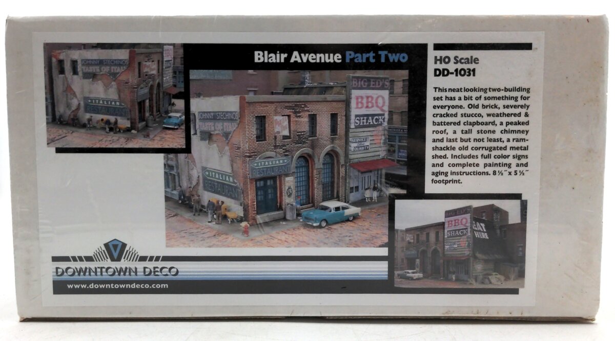 Downtown Deco 1031 Blair Ave Part Two Johnny Stechino's & Big Ed's Building Kits
