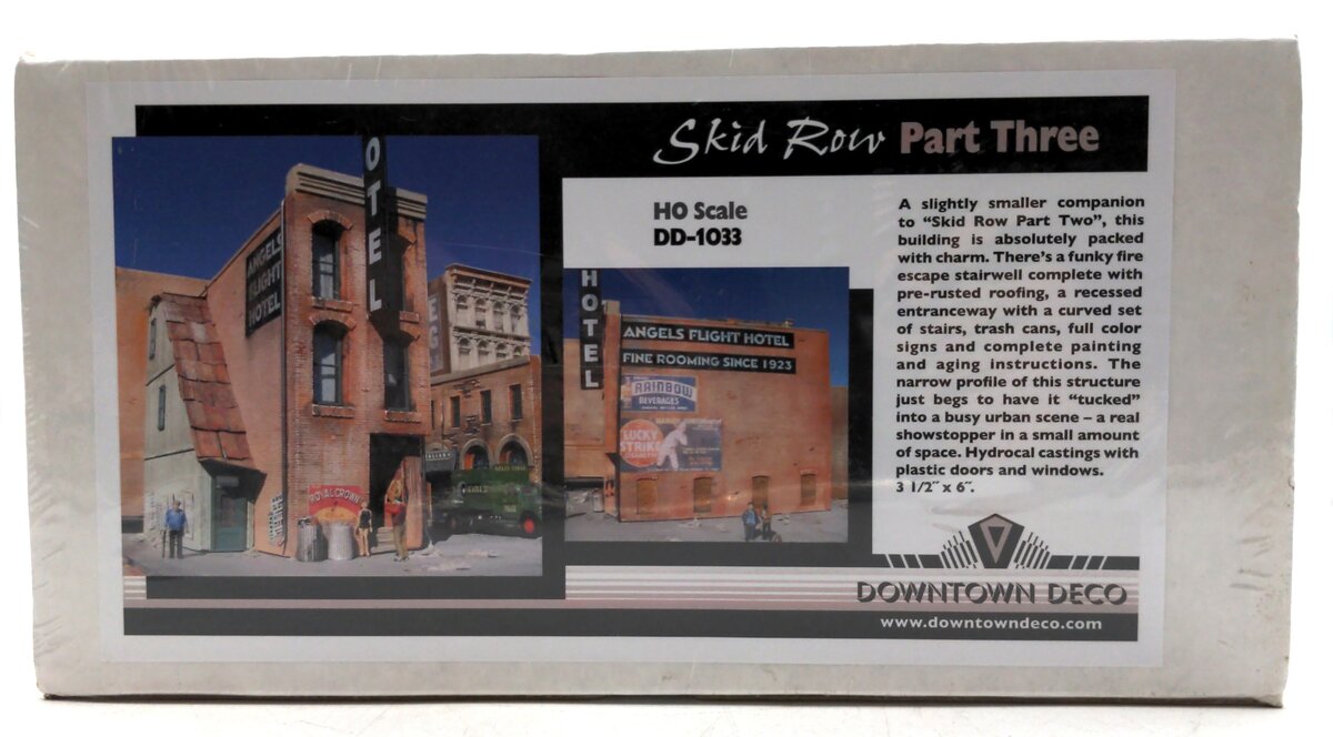 Downtown Deco 1033 HO Skid Row Part Three
