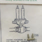 Custom Finishing 156 HO Scale Westinghouse Valve AD Brass Castings