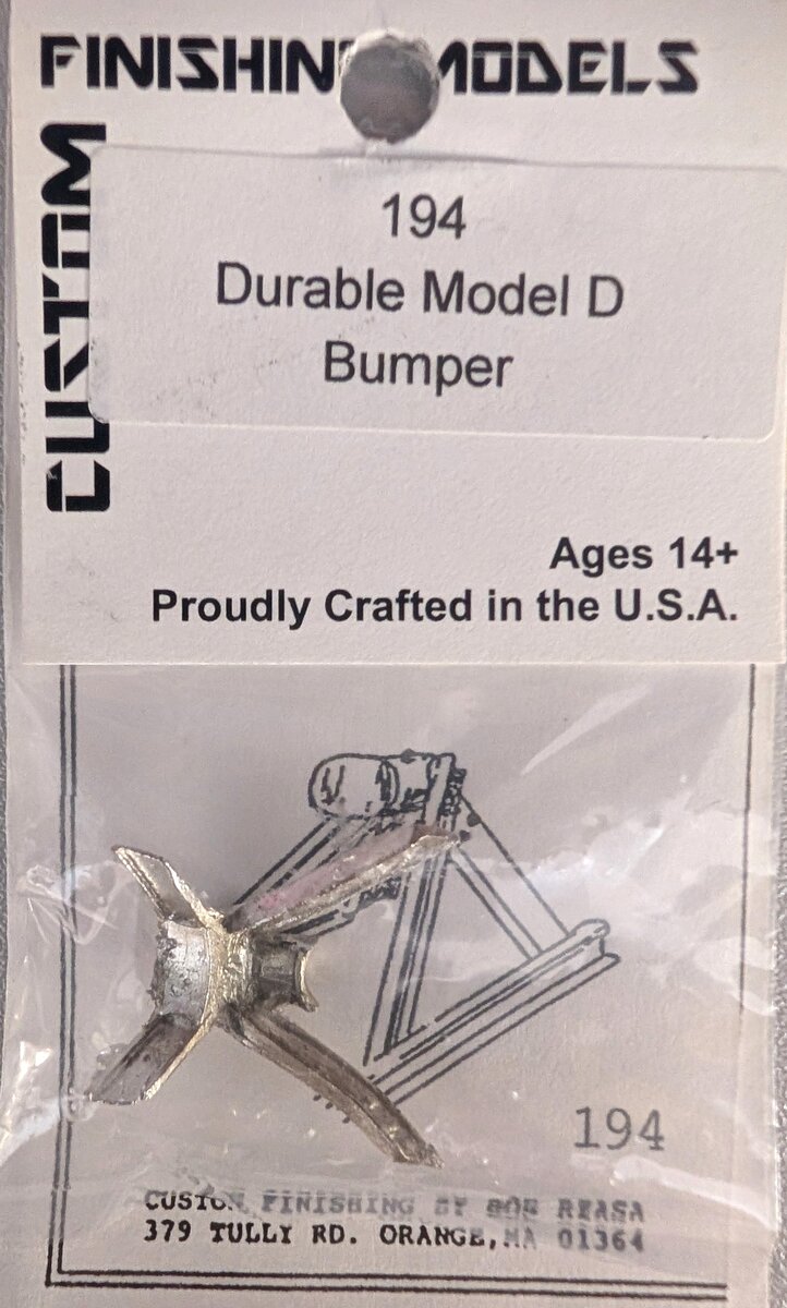 Custom Finishing 194 HO Durable Bumper Model D