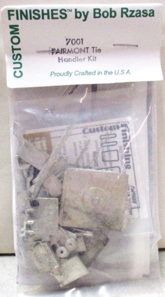 Custom Finishing 7001 HO Scale Fairmont Tie Handler Unpainted Diecast Kit