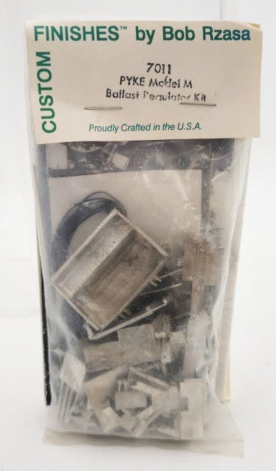 Custom Finishes 7011 HO Scale Pyke Ballast Regulator Unpainted Metal Kit