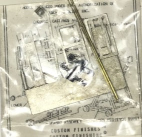 Custom Finishing 7214 Laser Alignment Cart & Components Unpainted Metal Kit