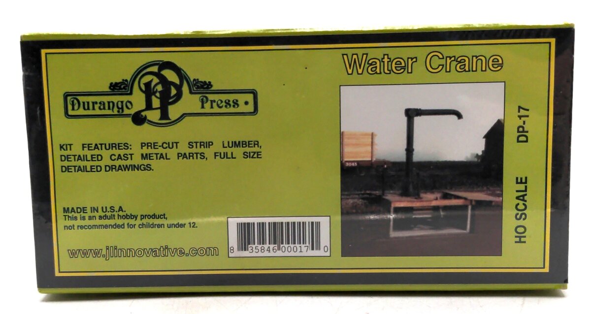 Durango Press 17 HO Water Crane