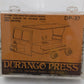 Durango Press DP-37 HO Scale Fairmont Speeder Unfinished Cast Details Kit