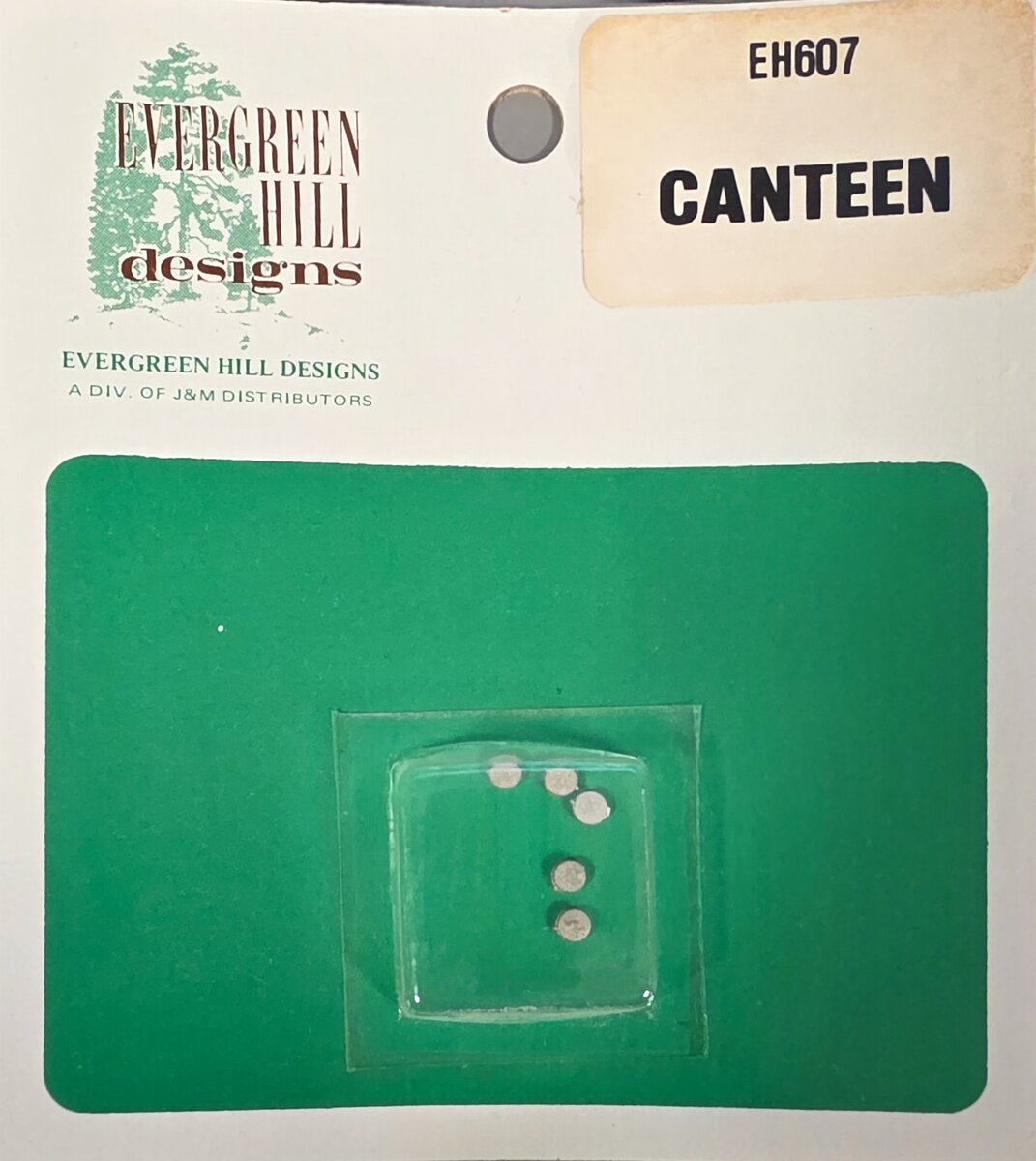 Evergreen Hill 607 HO Canteen (Pack of 5)