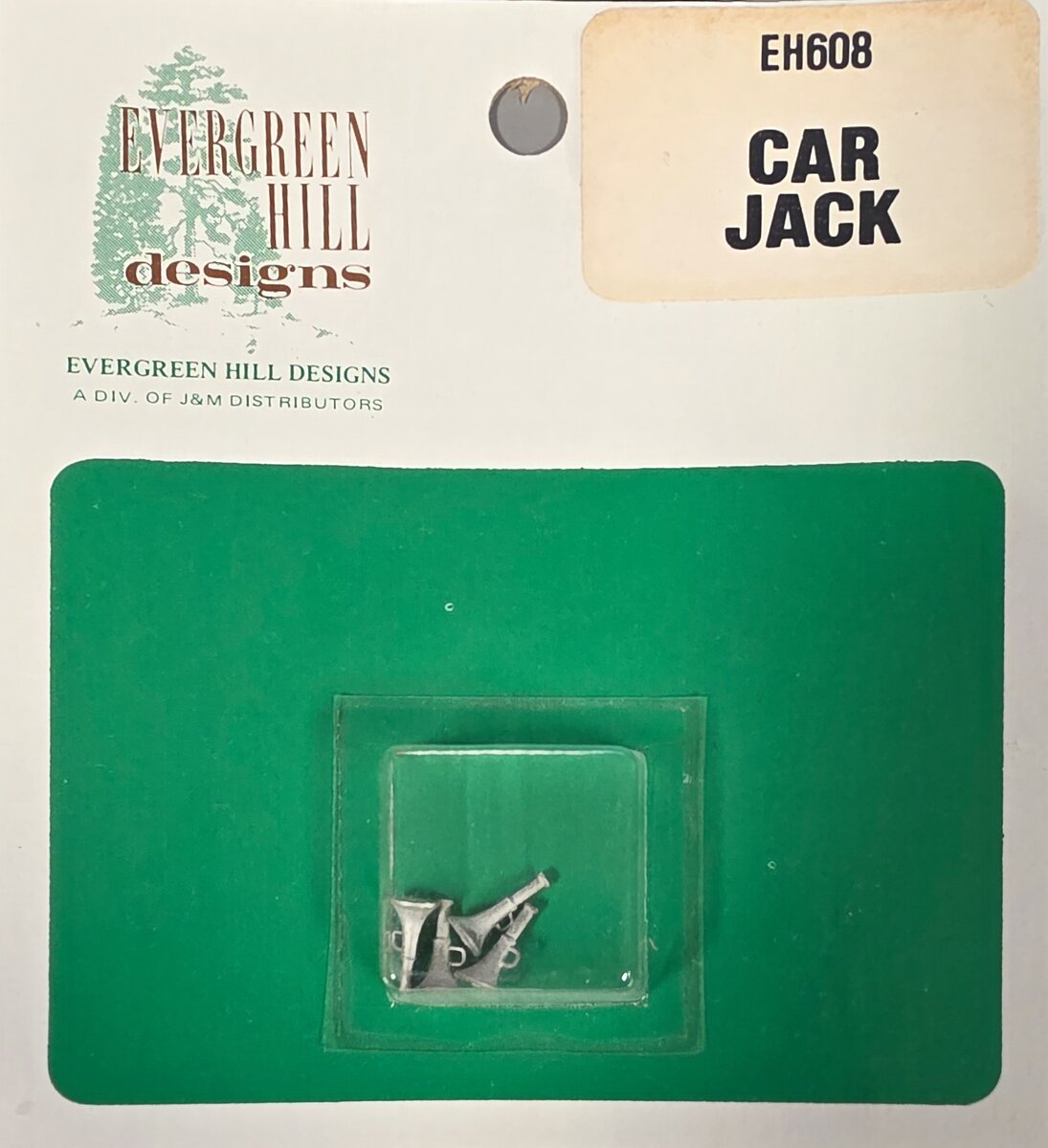 Evergreen Hill 608 HO Car Jack (Pack of 4)