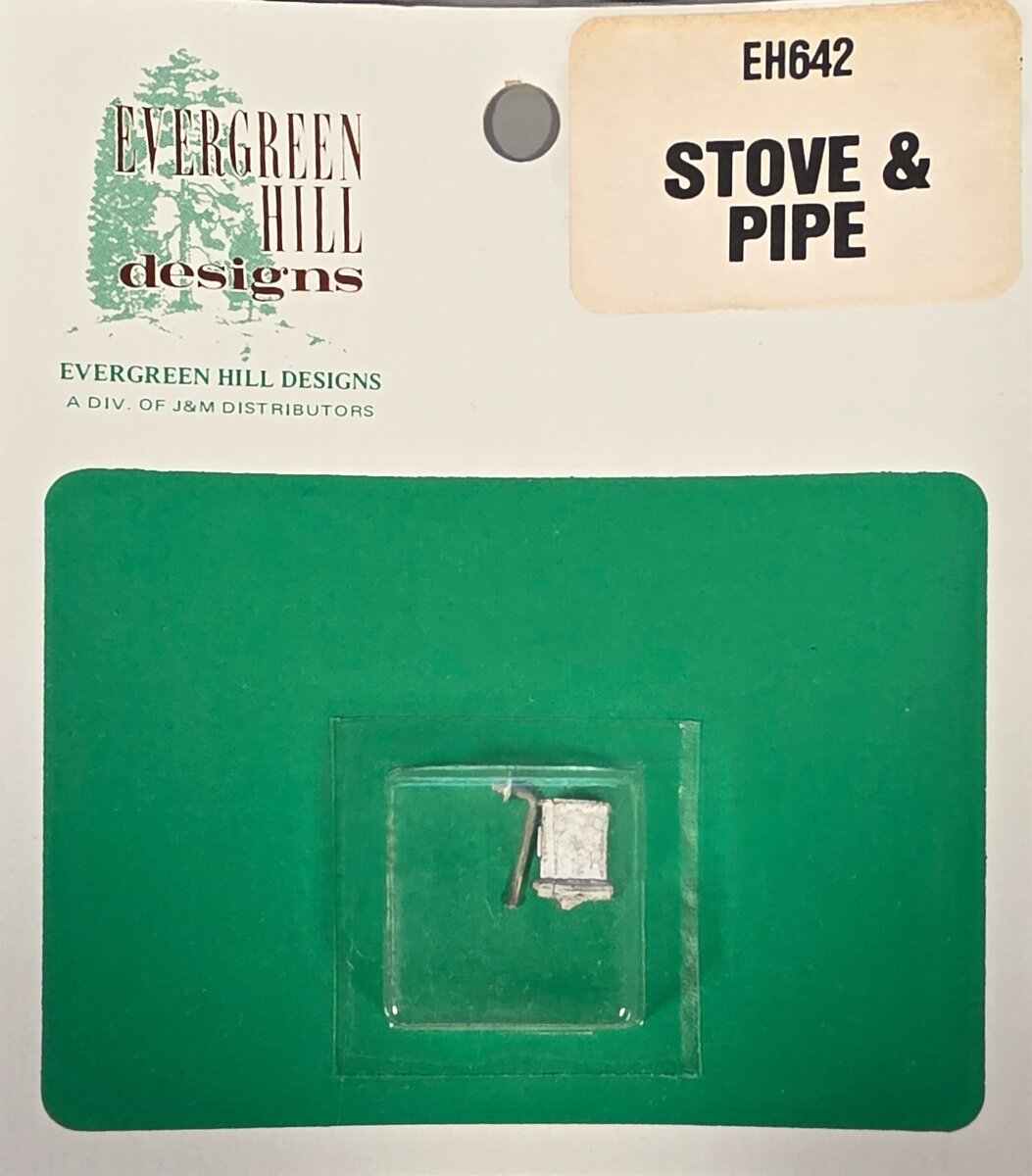 Evergreen Hill 642 HO Stove & Pipe