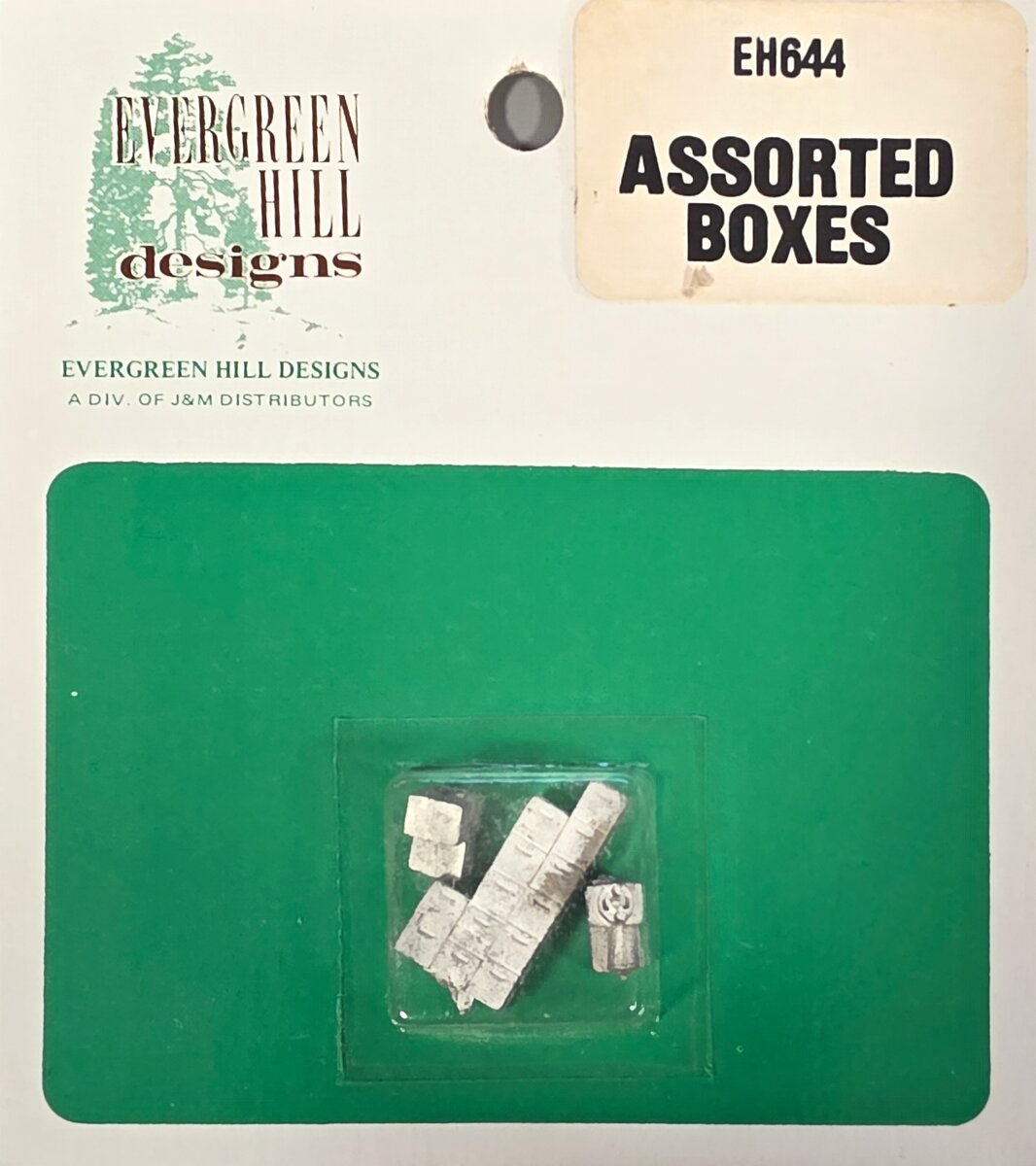 Evergreen Hill 644 HO Assorted Boxes (Pack of 3)