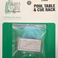 Evergreen Hill 648 HO Pool Table & Cue Rack
