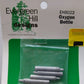 Evergreen Hill EH8022 O White Metal Oxygen Bottle (Pack of 4)