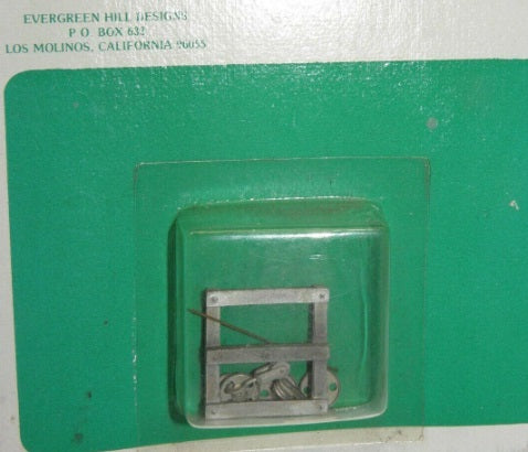 Evergreen Hill 8034 O/HO Scale Overhead Rolling Block& Tackle Kit
