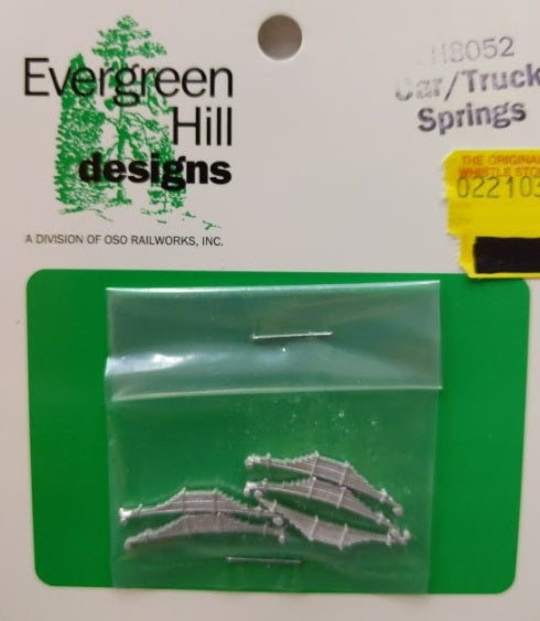 Evergreen Hill 8052 O Scale Car/truck Springs Metal (Pack of 5)