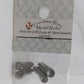 Frenchman River Modelworks 1051 HO Scale 49" Tall Short Funnels Metal (Set of 4)