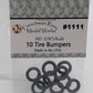 Frenchman River Modelworks 1111 HO Scale 36" Tire Bumpers (Pack of 10)