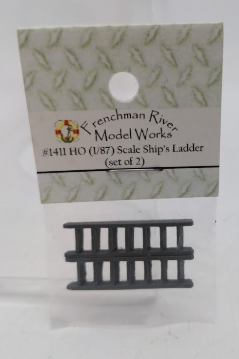 Frenchman River Modelworks 1411 HO Scale Ship’s Ladder (Pack of 2)