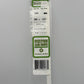 Evergreen Scale Models 166 .080" x .125" x 14" Polystyrene Strips (Pack of 8)