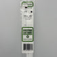 Evergreen Scale Models 175 .100" x .100" x 14" Polystyrene Strips (Pack of 8)