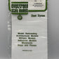 Evergreen Scale Models 2025 025" .009" x .025" x 6" x 12" Polystyrene V-Groove