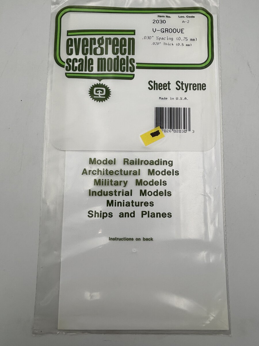 Evergreen Scale Models 2030 030