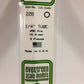 Evergreen Scale Models 228 .250" x 14" Polystyrene Round Tubing (Pack of 3)