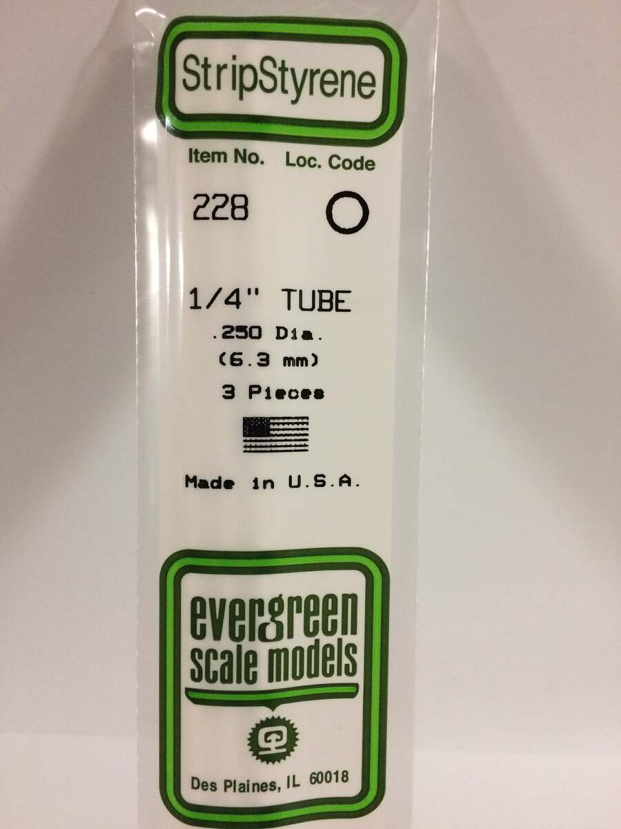 Evergreen Scale Models 228 .250