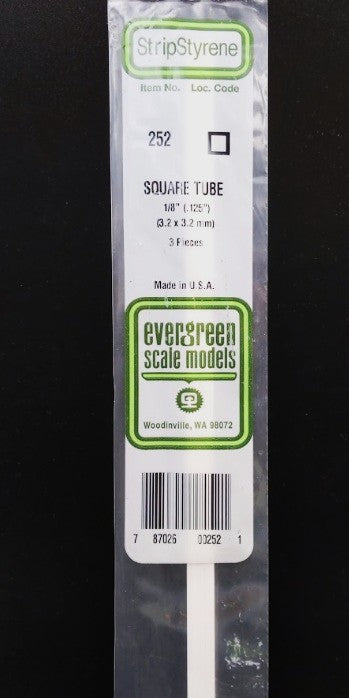Evergreen Scale Models 252 .125