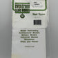 Evergreen Scale Models 4040 .011" x .040" x 6" x 12" Polystyrene V-Groove Siding
