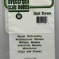 Evergreen Scale Models 4051 .040" x .050" x 6" x 12" Clapboard Siding
