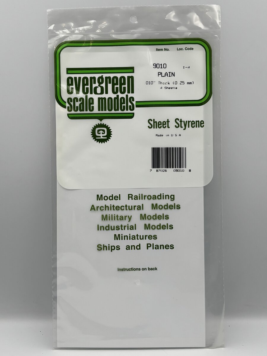 Evergreen Scale Models 9010 .010