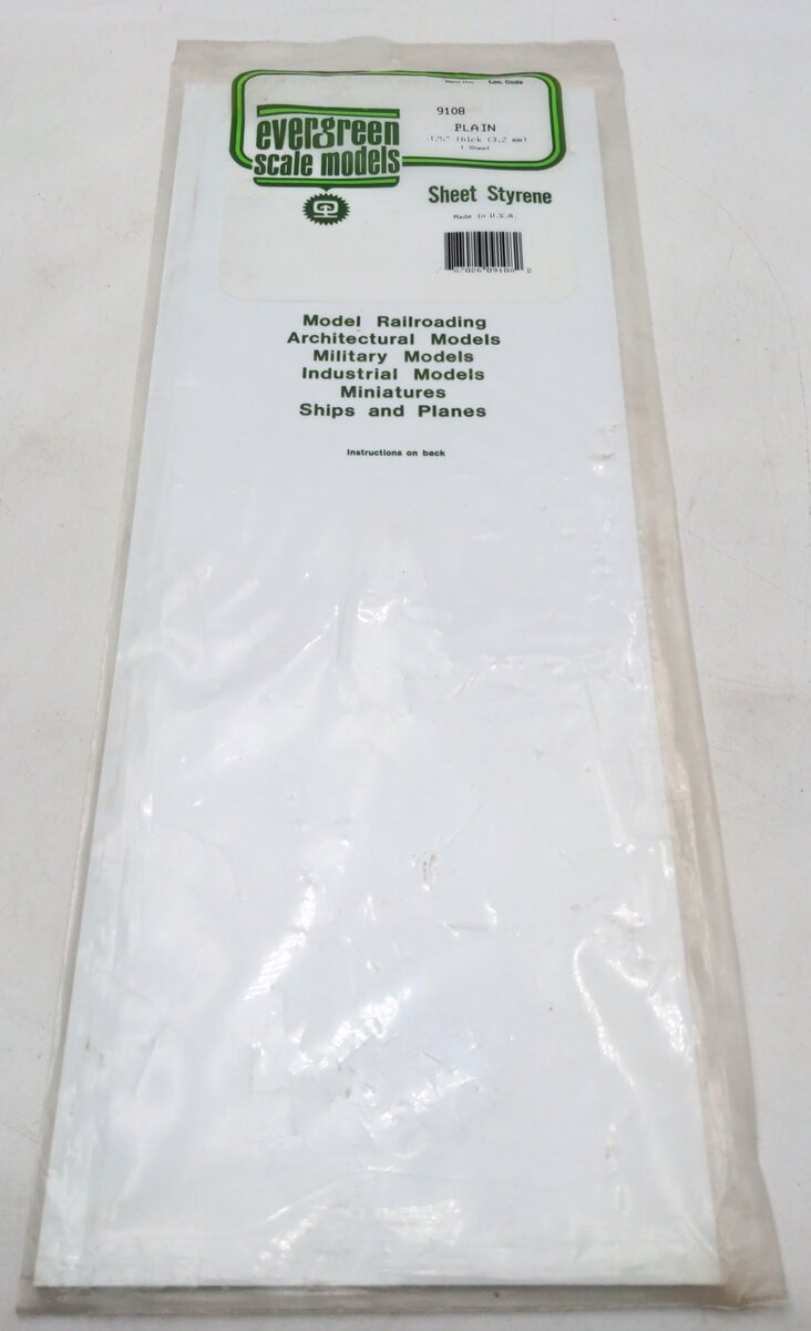Evergreen Scale Models 9108 .125 