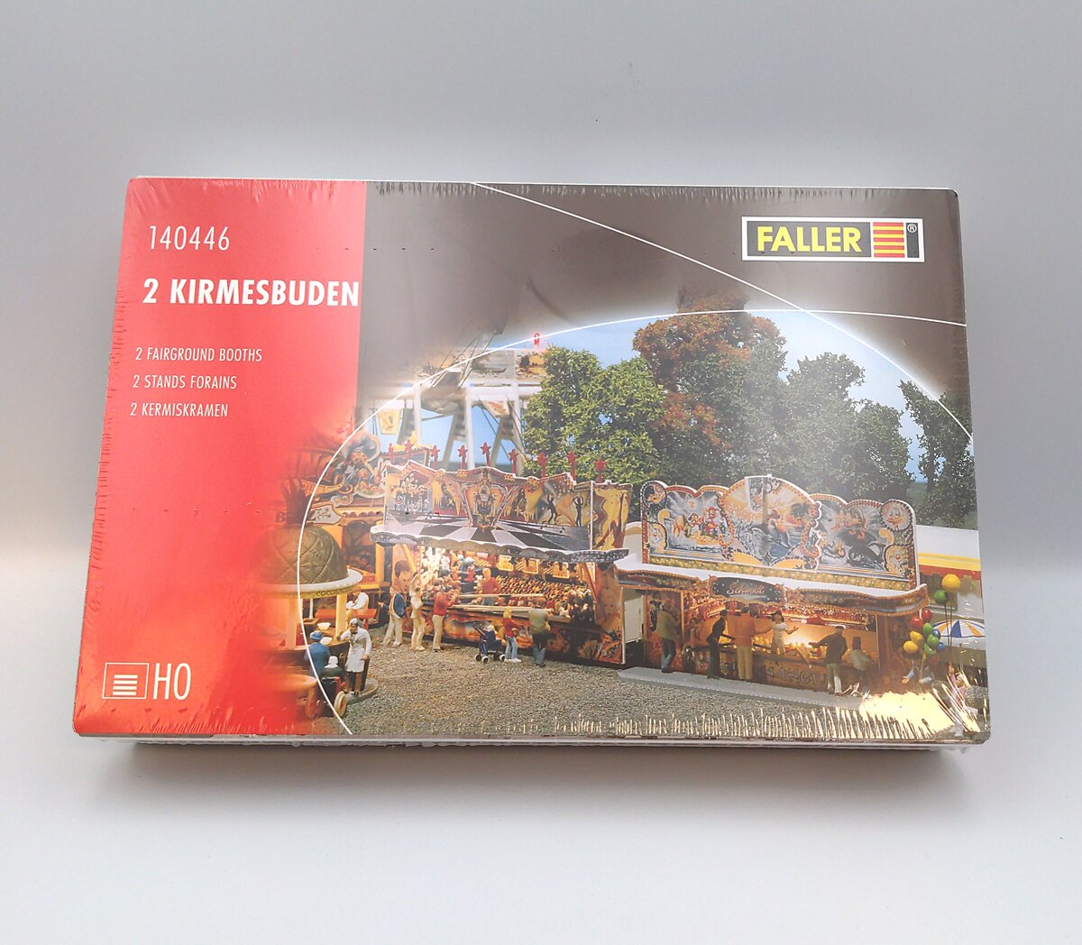 Faller 140446 HO Scale 2 Fairground Booths Building Kit