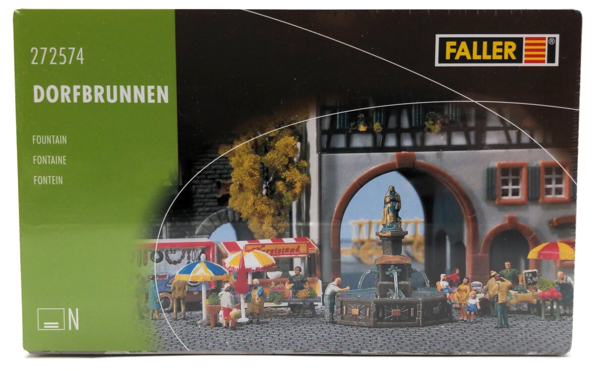 Faller 272574 N Fountain with Figure, Water Suface and Jets