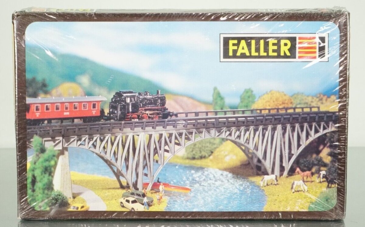 Faller 2915 Z Scale Deck Steel Girder Arch Bridge Kit