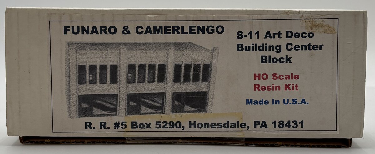 Funaro & Camerlengo S11 HO Art Deco Center Block Kit