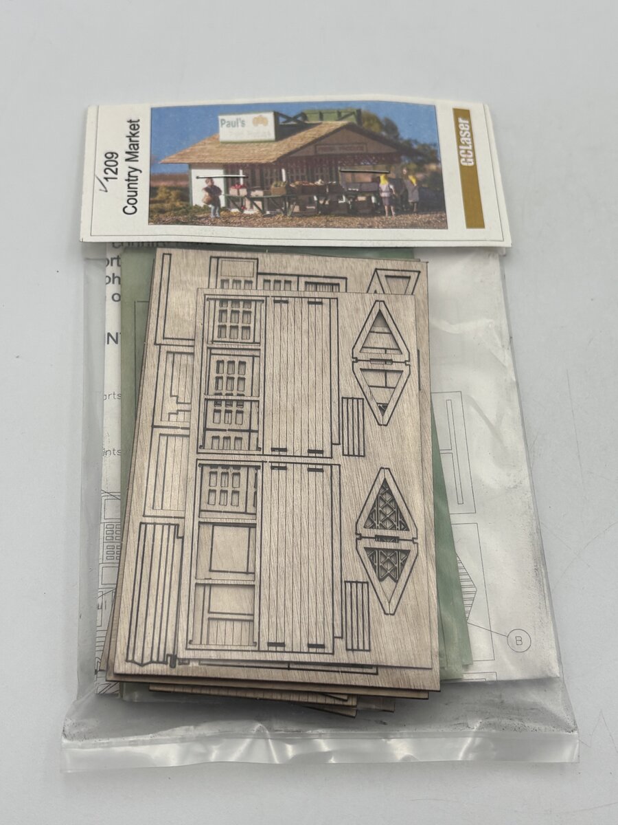 GCLaser 1209 Country Market - Kit (Laser-Cut Wood)