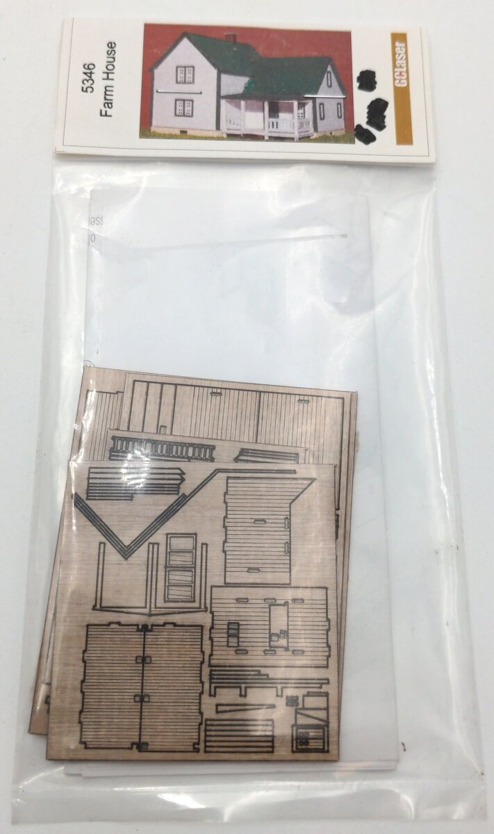 GCLaser 5346 Z Scale Farm House