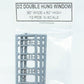 Tichy 2509 N Double Hung Window 2/2 30" x 62" (Pack of 12)
