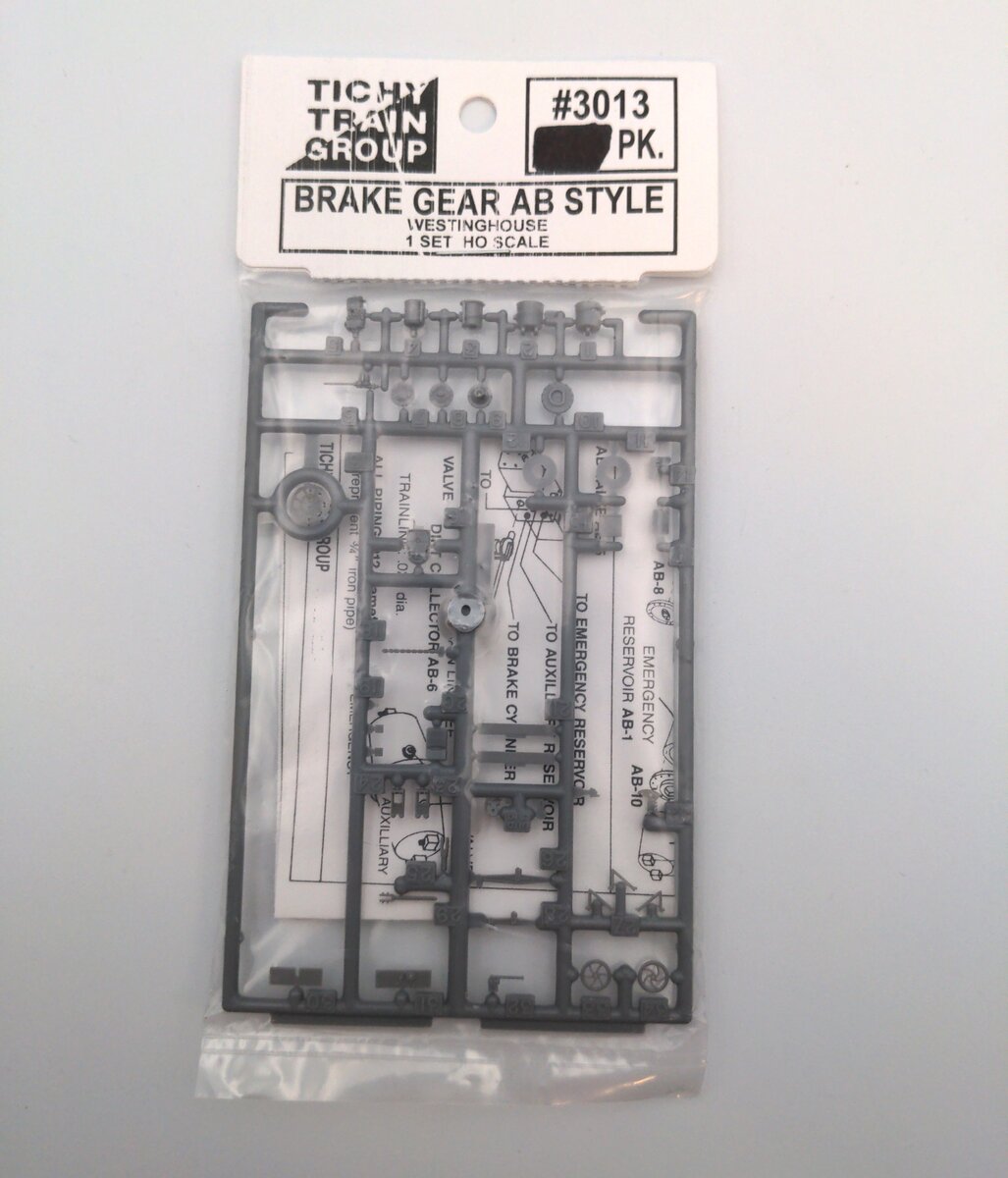 Tichy 3013 HO Scale Westinghouse AB System Brake Gear