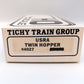 Tichy 4027 HO Scale Undecorated 36' USRA 2-Bay Open Steel Hopper Kit