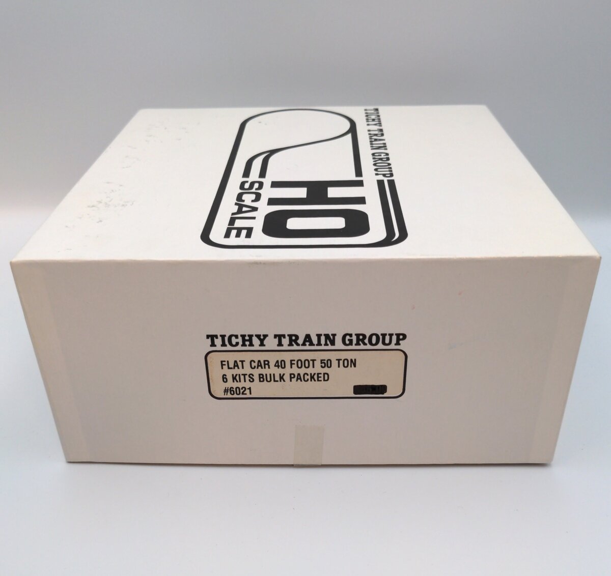 Tichy 6021 HO Scale AC&F Flatcar 40'' 50-Ton Undecorated Kit (Set of 6) NIB