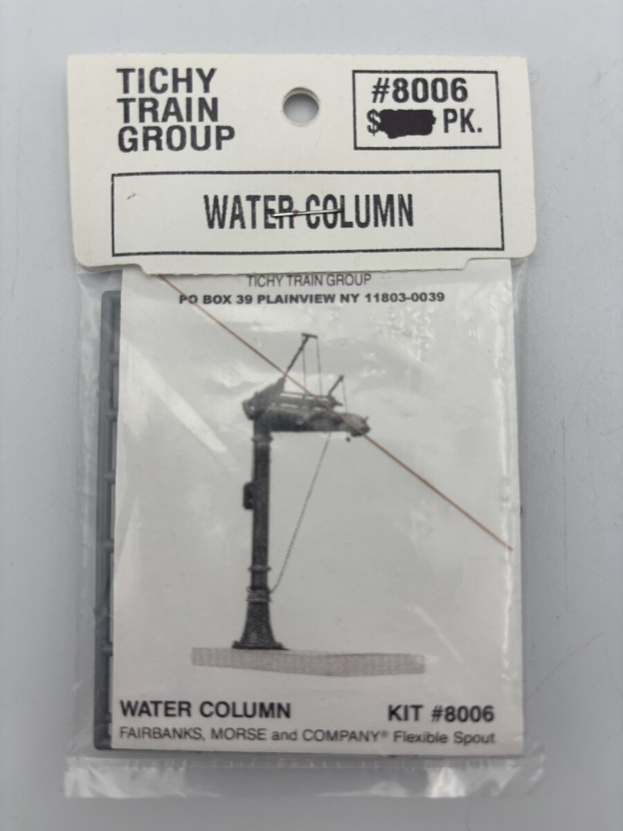 Tichy 8006 HO Scale Water Column Kit