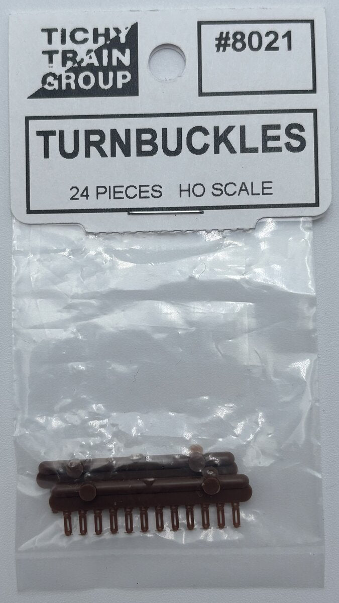 Tichy 8021 HO Turnbuckles (Pack of 24)