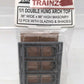 Tichy 8044 HO Scale 36" x 98" Double-Hung Arch Top Masonry Windows (Pack of 12)