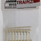 Tichy 8183 HO Scale Whistle Post Signs Modern Square (Pack of 32)
