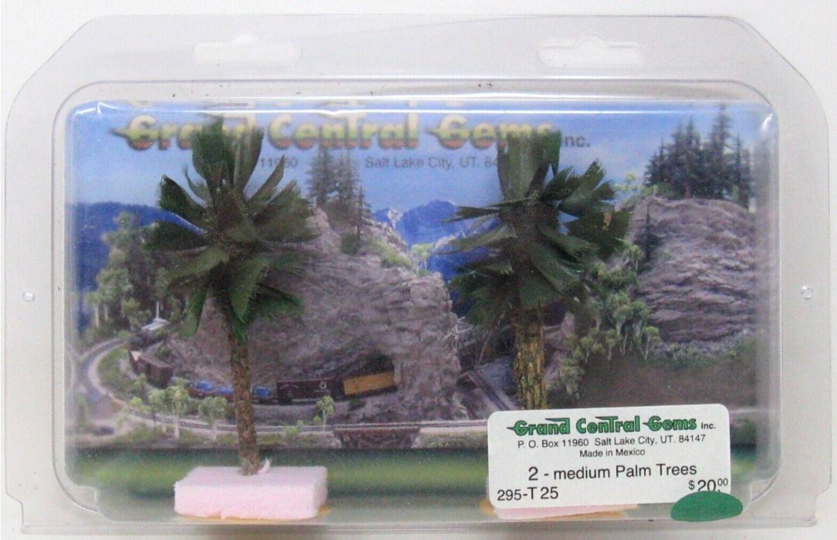 Grand Central Gems T25 Mexican Palm Trees Medium (Set of 2)