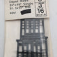 Grandt Line 4041 S Rio Grande Southern-Style Windows (Set of 2)