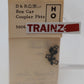 Grandt Line 5006 HO Scale D&RGW Box Cars Plastic Coupler Pocket (Pack of 4)