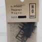 Grandt Line 5033 HO Scale 4 Wheel Baggage Wagon Plastic Kit