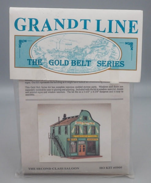 Grandt Line 5900 HO The Gold Belt Series The Second Class Saloon Kit